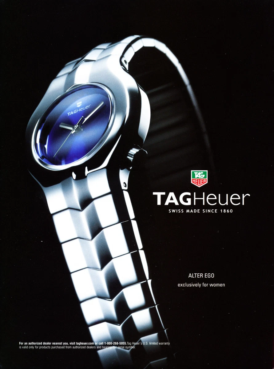 TAG HEUER WATCH MAGAZINE promo ad 111 ORIGINAL eBay
