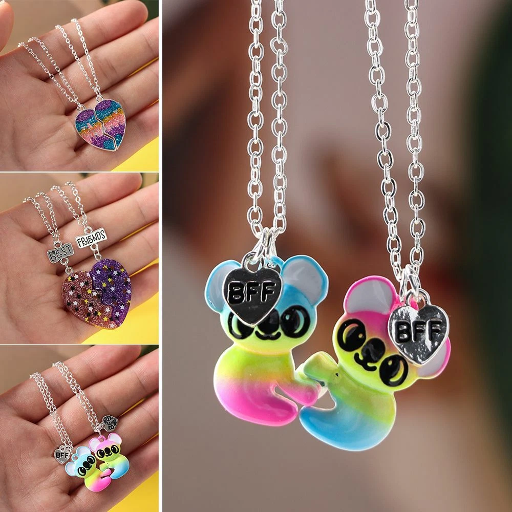 Best Friends Bubble Tea Pendant Necklaces - 2 Pack | Best friend necklaces,  Tea jewelry, Bff necklaces