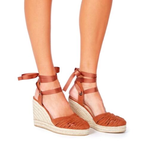 Espadrille Wedges/Sandals. Size 