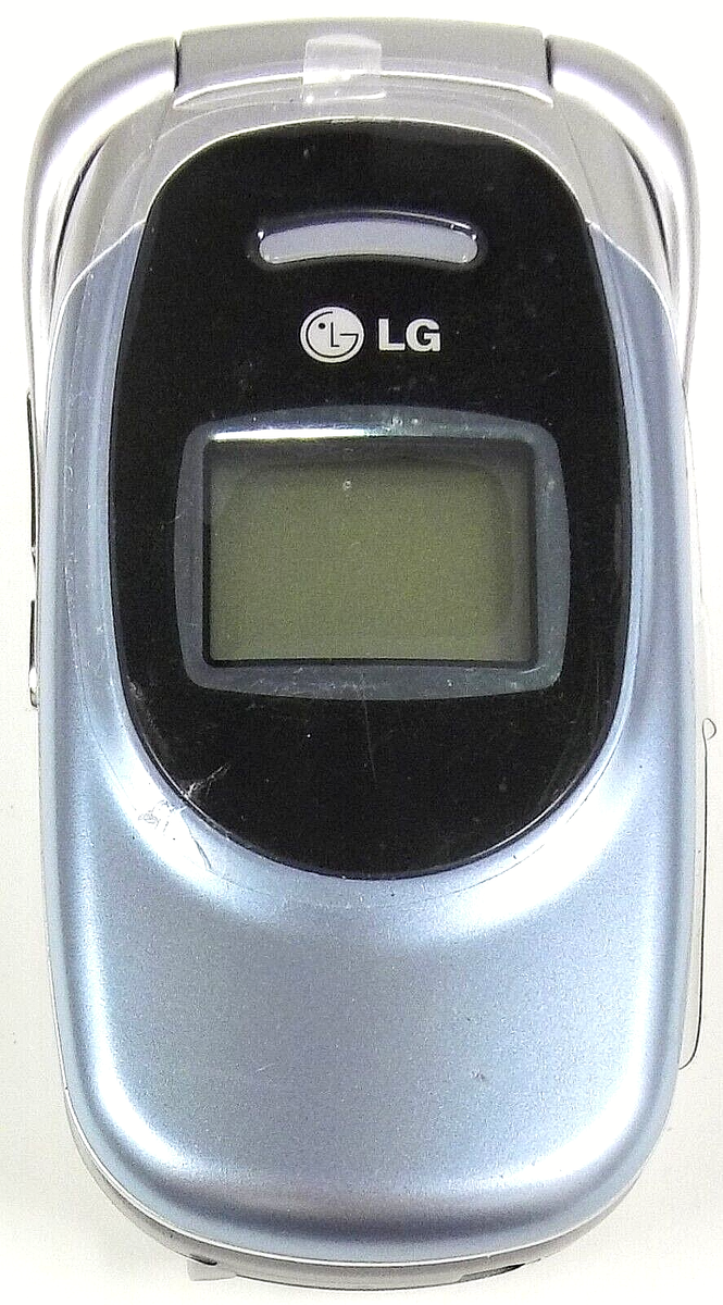 LG LX125 - Purple and Silver ( Movida Wireless ) Very Rare Flip
