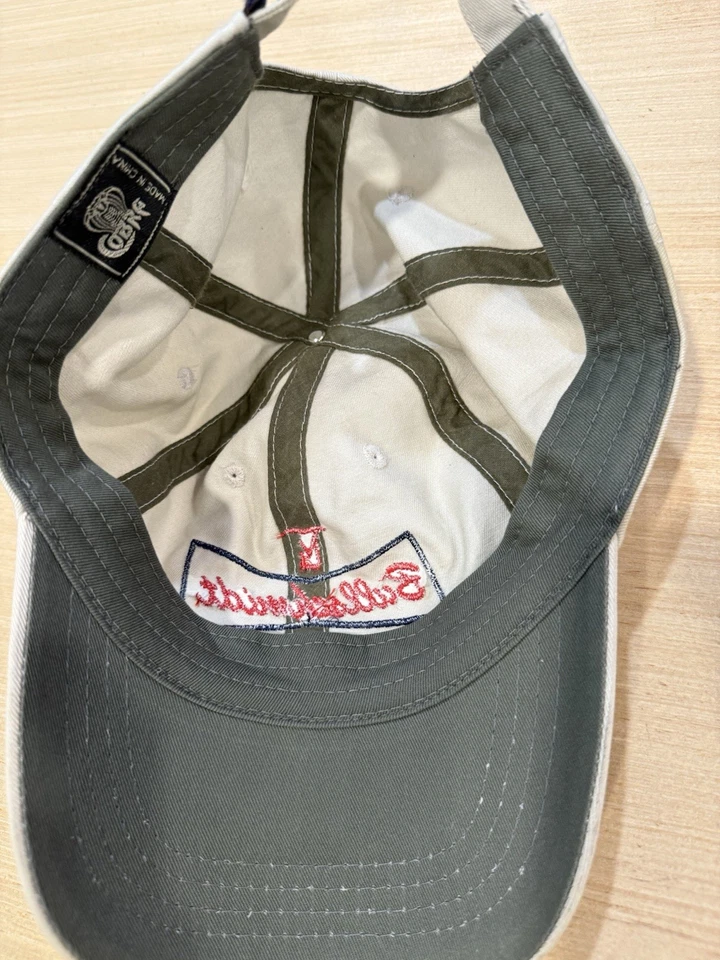 Gorra ajustable Bullschmidt Bucking Bulls PBA Pro Bull Riding bronceada bordada Foto 3 de 3