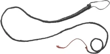 Loftus International Matador Torero Genuine Leather Bull Whip Black Large 9' Lon