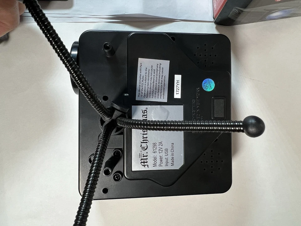 Proyector Ventana Vacaciones Virtuales Mr Christmas SIN PANTALLA DE PROYECCIÓN Foto 4 de 4