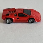 Vintage Hot Wheels 1987 Red LAMBORGHINI Countach Micro Mini 1.75 Inches