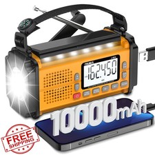 PRUNUS J-924 Hand Crank Radio Yellow