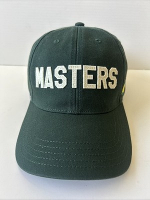 Masters Golf Hat Augusta National Dark Green Cap Adjustable American Needle