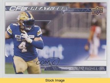 2023 Upper Deck CFL CFL Greatness Adam Bighill #CG-AB READ 1g4p