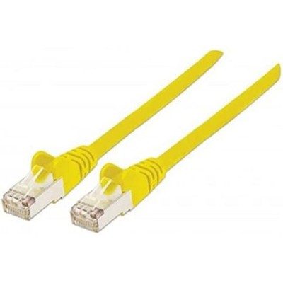 Cat6 Netzwerkkabel 1m Intellinet gelb RJ-45 Ethernet Kabel