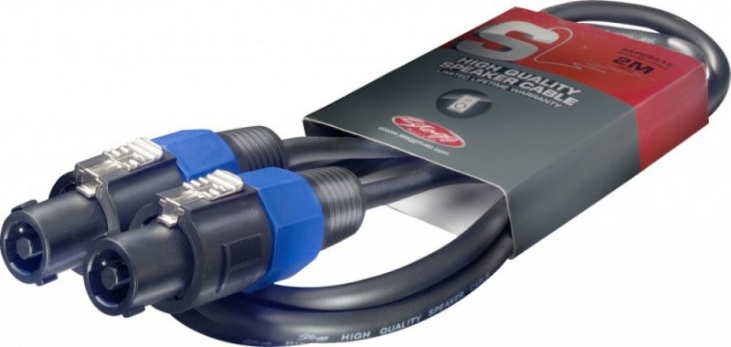 Stagg SSP2SS15 Speaker Cable SPK Plugs 2 MTR