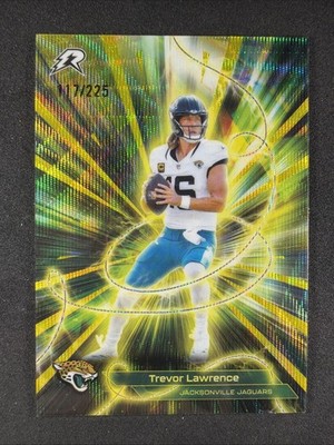 2025 Topps Resurgence Trevor Lawrence Conductors Yellow Surge /225 #C-21 Jaguars