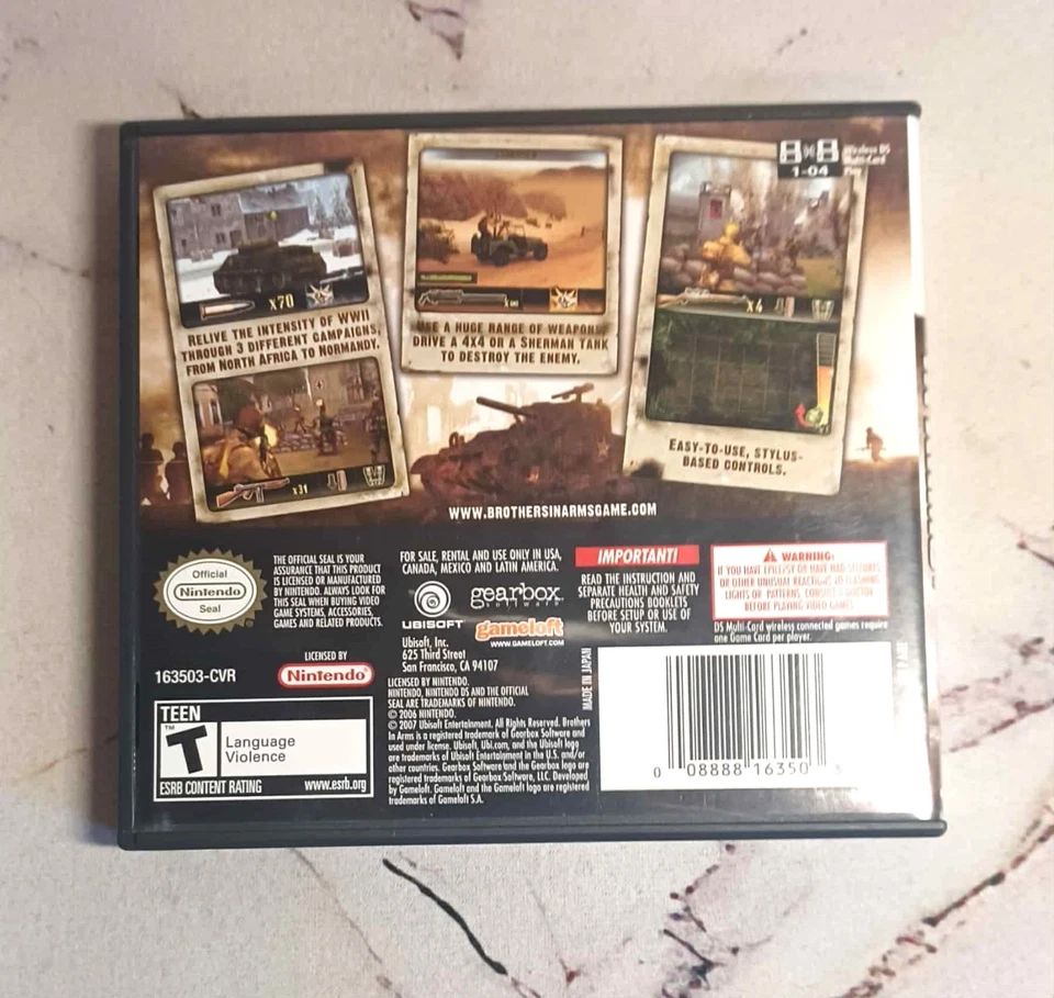 Brothers in Arms DS Nintendo DS Game - Image 2 of 3