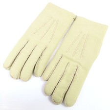 HERMES V RITABLE CACHEMIRE Knit Gloves Size 6 1/2 Warm Fashion gloves 104037