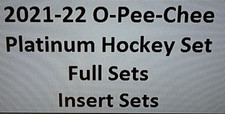 2021-22 O-Pee-Chee Platinum Hockey Sets;  Full Set/Sweet Selection/Photo/DieCuts