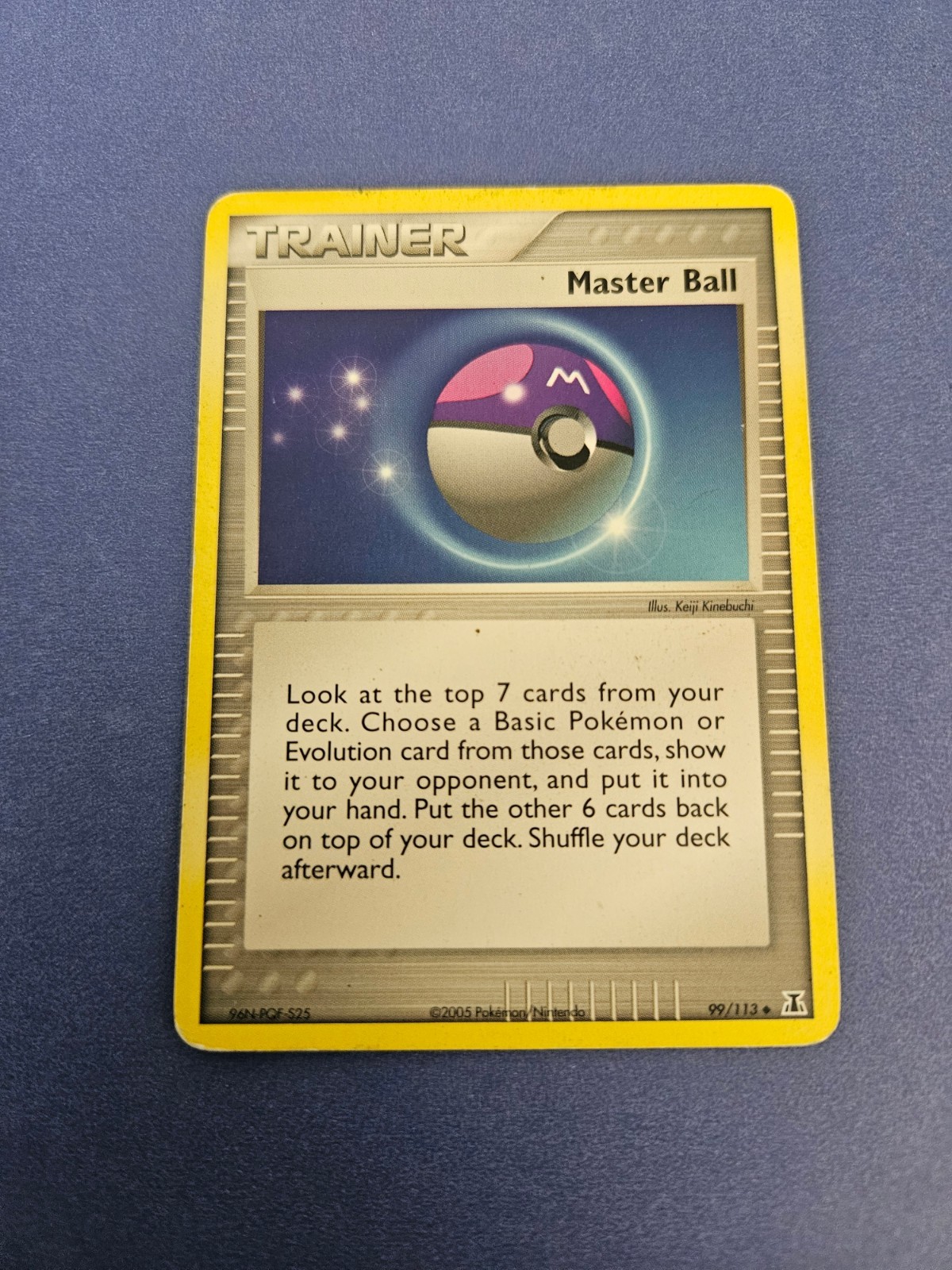 Master Ball 99/113 Uncommon Pokemon Delta Species - Pokemon Card