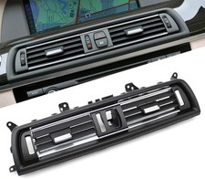 Dashboard Center Chromed Air Conditioning Cover, Front Middle AC Vent Grille Out