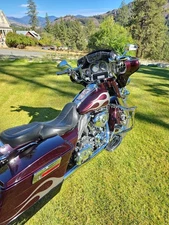 Engine Guard Highway Crash Bar Harley Touring Road King Custom Chrome 1997-2008