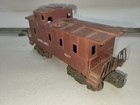 Vintage Lionel Lines 6017 Caboose 8 wheels Brown O Gauge Model Train Railroad RR — photo 3