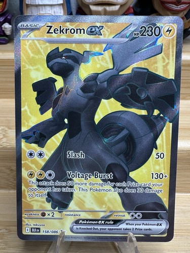 Zekrom Ex 158/086 Sv Black Bolt Holo