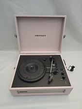 Crosley CR8017A-AM Voyager Vintage Portable Vinyl Record Player Turntable