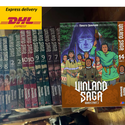 Vinland Saga Manga Set Volume 1-14 English Version Comic Books NEW - Fast DHL