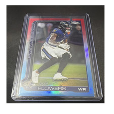 Topps Chrome Baltimore Ravens - Zay Flowers, Kyle Hamilton, Ray Lewis - 3 Cards
