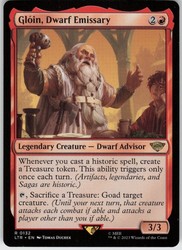 Gloin, Dwarf Emissary - Foil - #132 - Lord of the Rings: Tales of Middle-earth