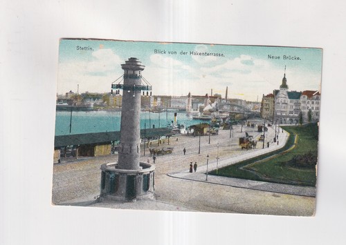 F3410) STETTIN Blick von der Hakenterrasse - Neue BRÜCKE -