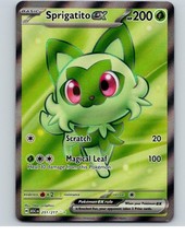 Sprigatito ex 251/217 Ultra Rare Ascended Heroes Pokemon Holo Near Mint