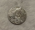 Cool2Coin Firefox Anime Girl Antiqued 1 oz .999 Fine Silver Round