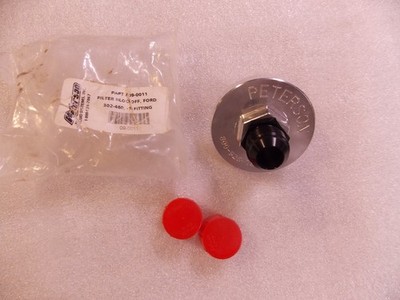 Peterson Fluid Systems #09-0011 Ford Oil Filter Adapter Block Off Plate,302-460