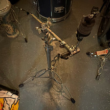 DW Percussion Boom Arm Stand Height-Adjustable Tripod Base Silver Metal