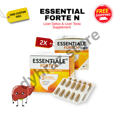 2 X Essentiale Forte N Liver Detox & Liver Tonic Supplement 90s - Free Shipping