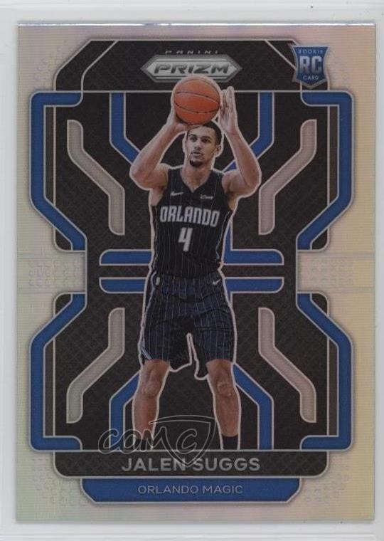 2021-22 Panini Prizm Silver Prizm Jalen Suggs #314 Rookie RC 7zn
