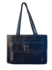 Dooney & Bourke Janine Pebble Grain Tote Black Preowned