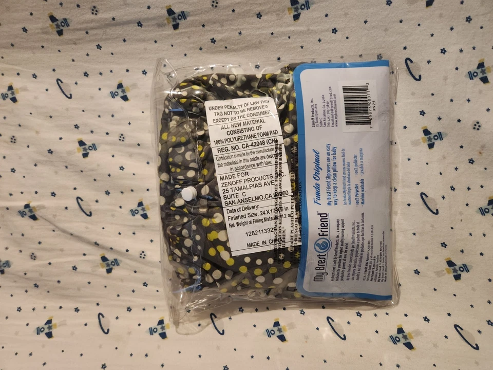 Funda lavable para almohada de enfermería de algodón My Brest Friend Foto 2 de 2