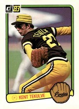 1983 Donruss #297 Kent Tekulve