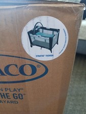 Graco Pack 'n Play On The Go Stratus Fashion Play Yard, Portable, Toy Bar