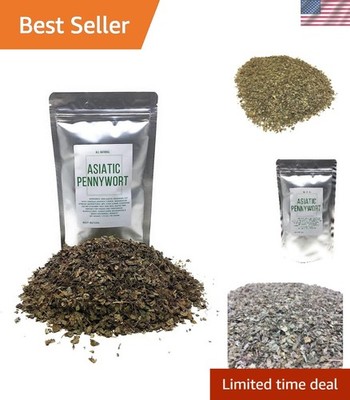 100% Natural Lemon Gotu Kola - Dried Centella Asiatica from Madagascar, 1.76 Oz