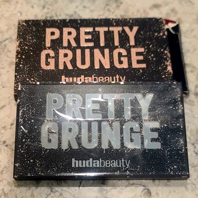 NEW -OPEN BOX- HUDA BEAUTY Pretty Grunge Matte Shimmer Eyeshadow Palette