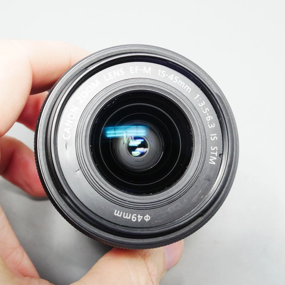 Lente Canon EF-M 15-45 mm F/3,5-6,3 IS STM para EOS M2 M3 negra --- más tapas Foto 2 de 4