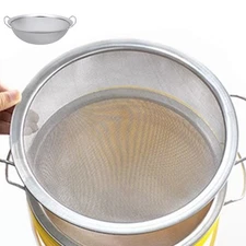 Stainless Steel Fine Mesh Strainer Colander Micron Mesh Food Strainer Filter 