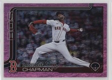 2025 Topps Update Pink Holo Foil Aroldis Chapman #US116 4d5
