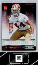 2014 Panini Rookies & Stars #183 Shayne Skov Longevity Team Logo Platinum #/5