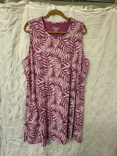 Natural Reflections Knit Everyday Tank Dress. Size 2X.