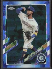 2021 Topps Chrome Sapphire Edition #345 Shed Long