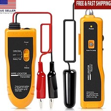Underground Cable Locator Wire Tracer W/ Earphone Pet Fence Irrigation New