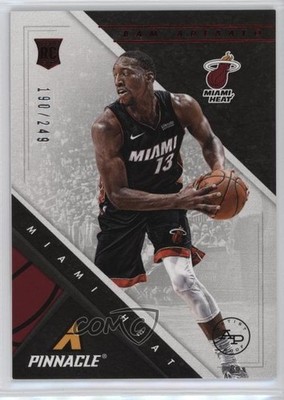 2017-18 Panini Chronicles Pinnacle Red 190/249 Bam Adebayo #256 Rookie RC 0v7t