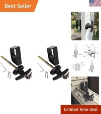 Durable 4 " T-Handle Shed Lock - Keyed Alike with Complete Installation Kit