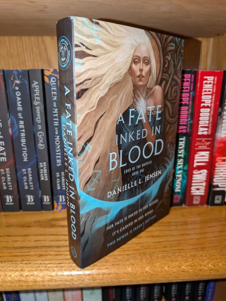 A Fate Inked in Blood ARC (Advanced Readers Copy) by Danielle L. Jensen W/Cover - Image 2 of 4