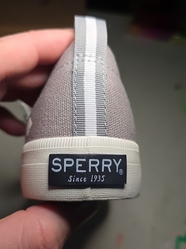 Sperry Top-Sider Crest Vibe grau/weiß STK163610 Größe 3M Mädchen einmal getragen - Bild 13 von 16